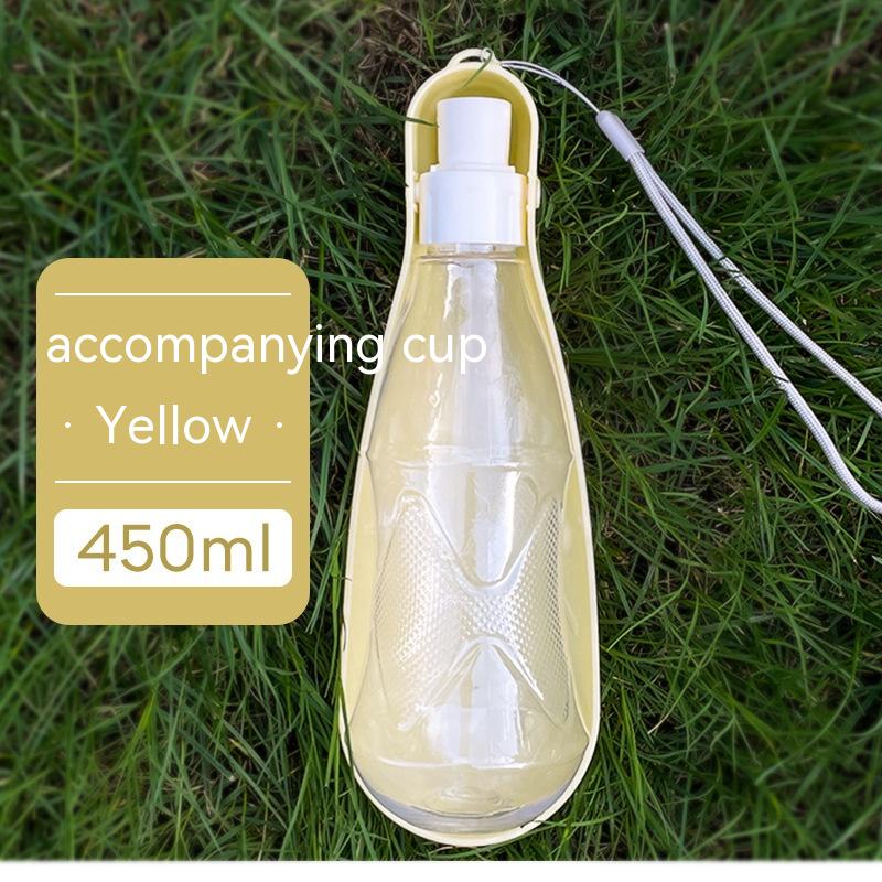 Pet Water Cup Outdoor Portable Folding Dog Water Bottle 550ml Large Capacity Medium To Large Dog Drinking Bottle