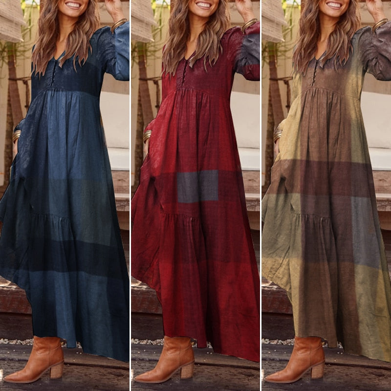 Bohemian Maxi Sundress