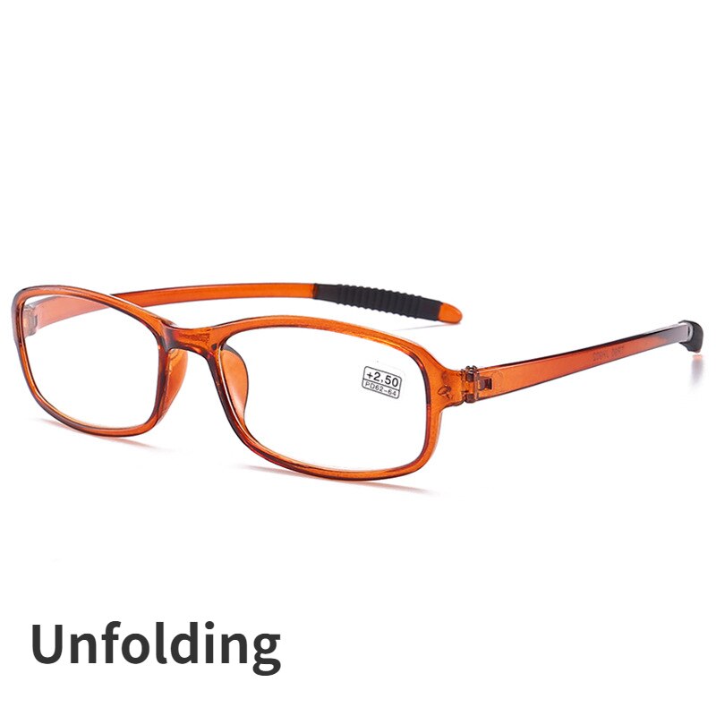 Unisex Folding Reading Glasses with Box Fashion Design Computer Glasses