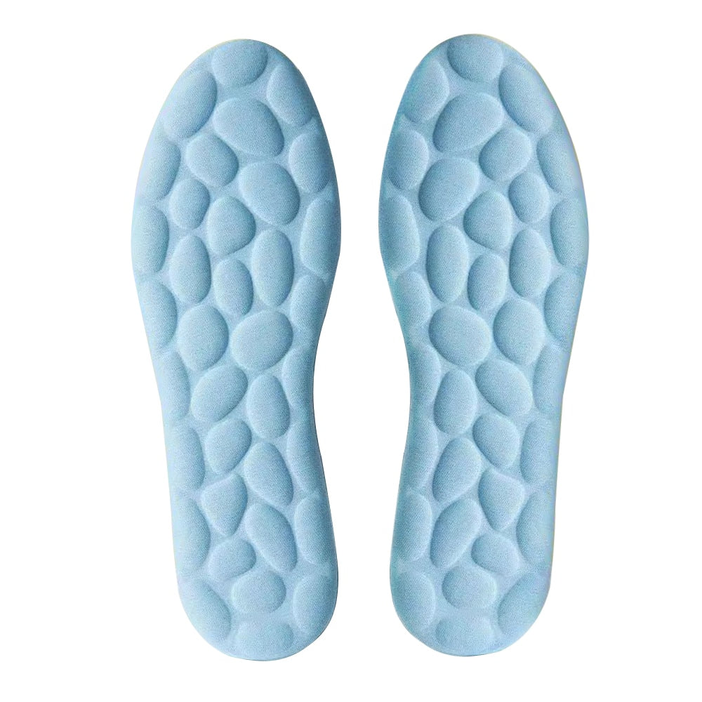 Latex Memory Foam Insoles for Women Men Soft Foot Support Shoe Pads Breathable Orthopedic Sport Insole Feet Care Insert Cushion